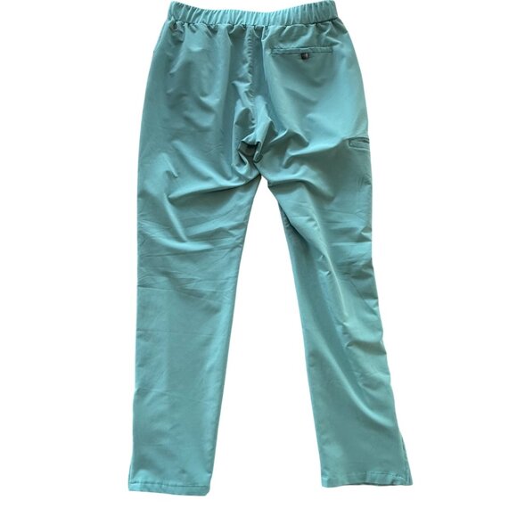 Barco One Womens Wellness Scrub Pants M Side Zippers Elastic Waistband Medical T - Picture 7 of 8